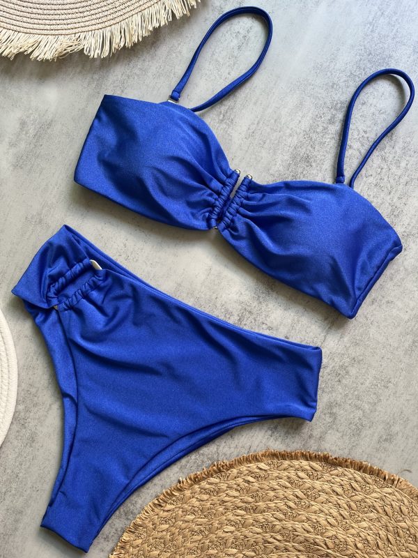 Natural Tone Halter Bikini Set for Women