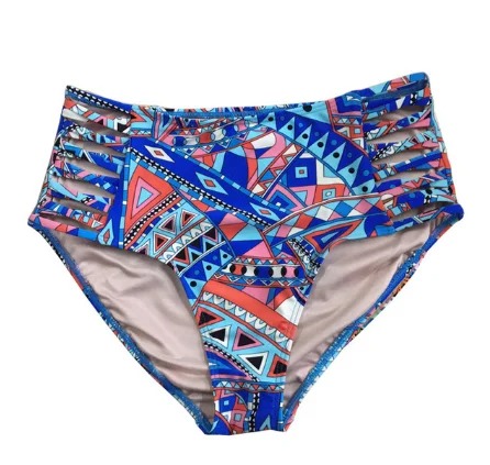 Women's High-Waisted Strappy Bikini Bottom