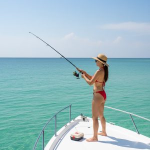 Red Flame Halter Bikini